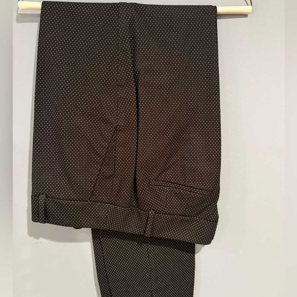 Talbots Polka Dot Dress Ankle Pants